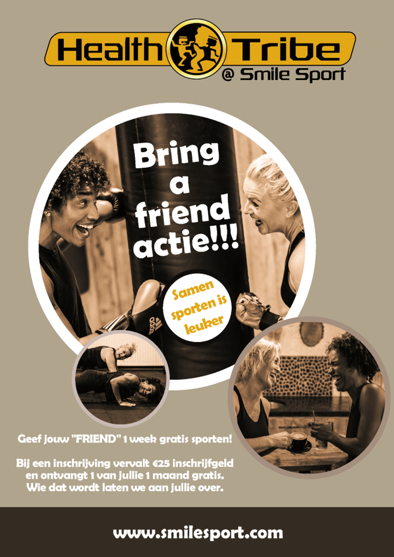 Bring a friend actie